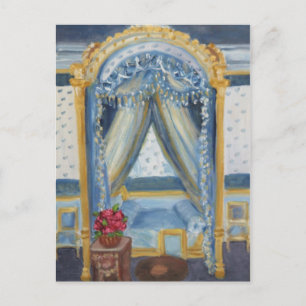 Cartão Postal Rosas para Josephine: Castelo de Fontainebleau