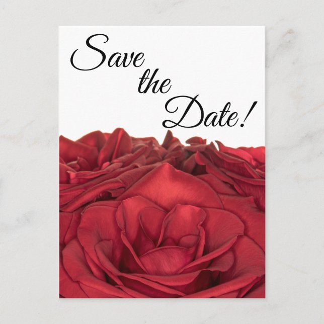 Cartão Postal rosas vermelhas 1840 (Frente)