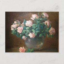 Cartão Postal Rosas Vintage Charles Ethan Porter