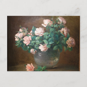 Cartão Postal Rosas Vintage Charles Ethan Porter