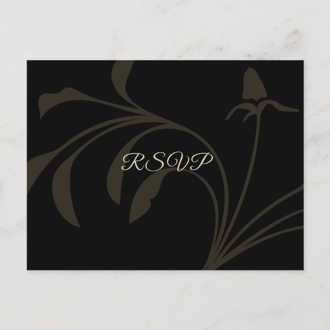 Cartão Postal Rosas vitorianos RSVP (Frente)