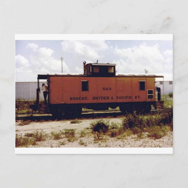 Cartão Postal Roscoe, Snyder e Pacífico (Frente)