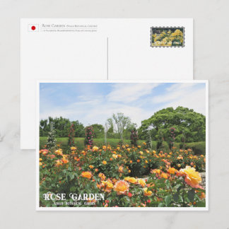Cartão Postal Rose Garden (Nagai Botanical Garden) ポストカード