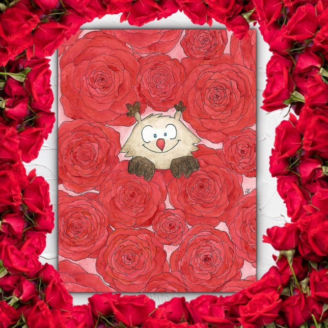 Cartão postal ROSES de Nicole Janes (Criador carregado)