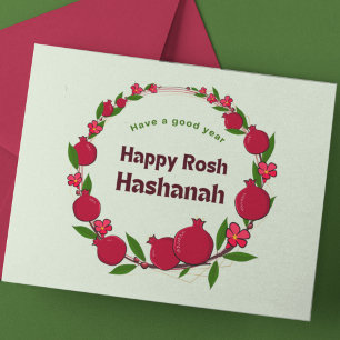 Cartão Postal Rosh Hashanah
