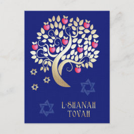 Cartão Postal Rosh Hashanah | Ano Novo Judaico