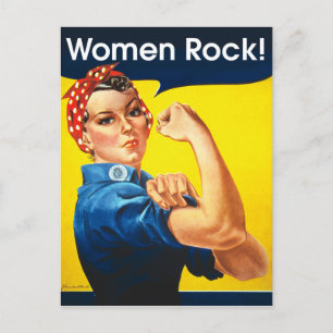 Cartão Postal Rosie the Riveter ~