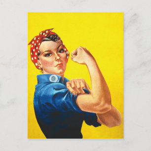 Cartão Postal Rosie The Riveter