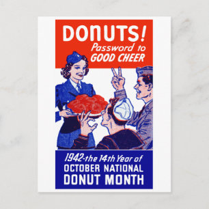 Cartão Postal rosquinha Mês 1942