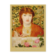 Cartão postal Rossetti Regina Cordium CC0649