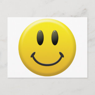 Cartão Postal Rosto Feliz