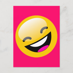 CARTÃO POSTAL ROSTO RISONHO