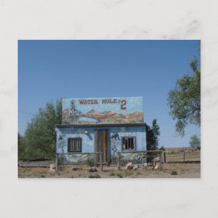 Cartão Postal Rota 66 buraco de água nº 2
