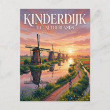 Rota Ciclística de Kinderdijk Holanda
