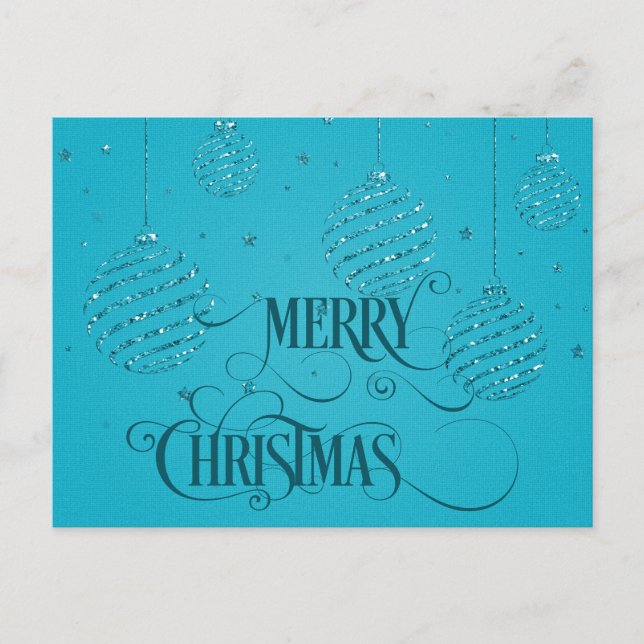 Cartão Postal Roteiro de FELIZ NATAL Natal  (Frente)