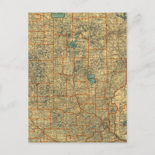 Cartão Postal Roteiro do Minnesota