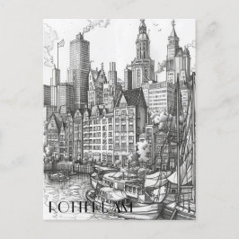 Cartão Postal Roterdão, Países Baixos