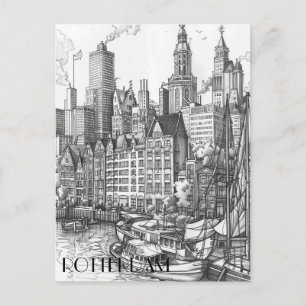 Cartão Postal Roterdão, Países Baixos