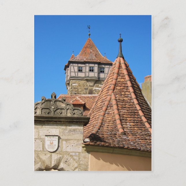 Cartão Postal Rothenburg (Frente)