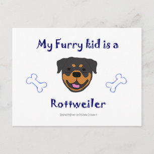 Cartão Postal Rottweiler