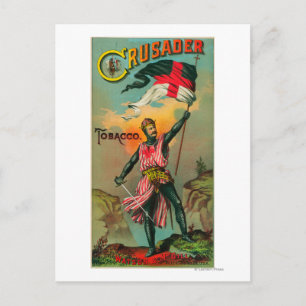 Cartão Postal Rótulo de Tabaco CrusaderPetersburg, VA