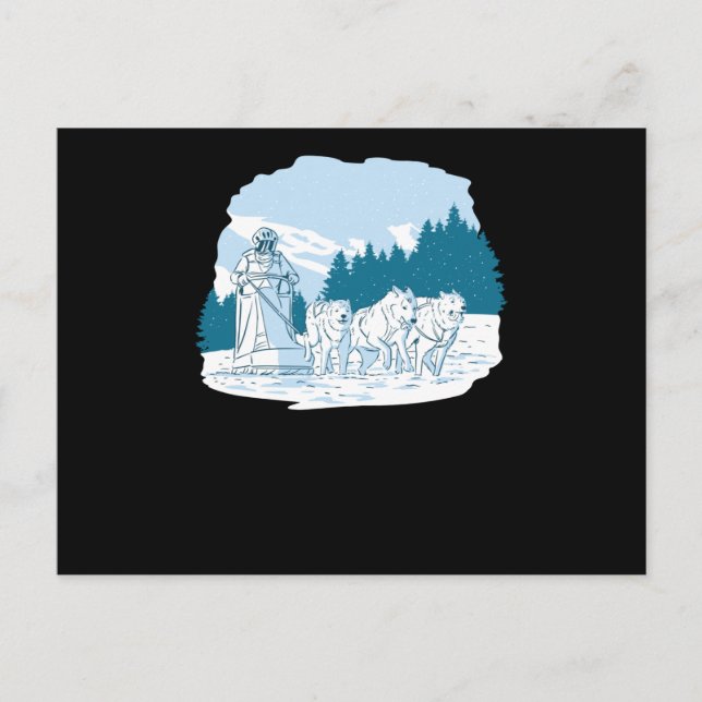 Cartão Postal Rouco De Corrida De Cachorro Com Lama (Frente)