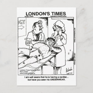 Cartão Postal Roupas Íntimas Sujas & Hospitais Camisetas e Prese