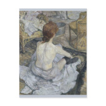 Rousse La Toilette por Henri de Toulouse-Lautrec