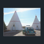Cartão Postal Route 66 Vintage TeePee Motel<br><div class="desc">Olá! Espero que goste desta foto que tirei! Sinta-se livre para adicionar seu próprio texto e verifique minhas compras para mais!</div>