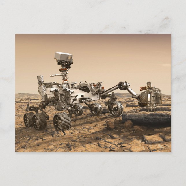 Cartão Postal Rover Mars 2020 (Frente)