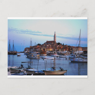 Cartão Postal Rovinj Harbour, Croácia