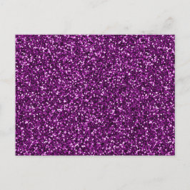 Cartão Postal Roxo Brilho Meia-Noite