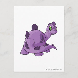 Cartão Postal Roxo de Chomby