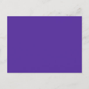 Cartão Postal ROXO REAL (cor sólida) ~