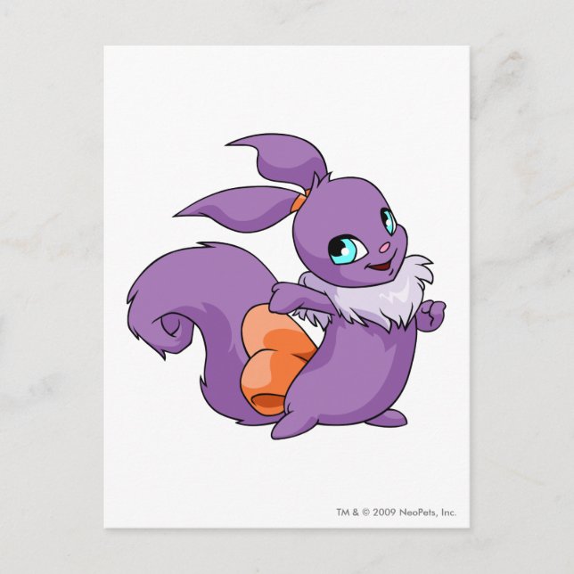 Cartão Postal Roxo Usul (Frente)