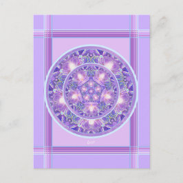 Cartão Postal Roxo W1