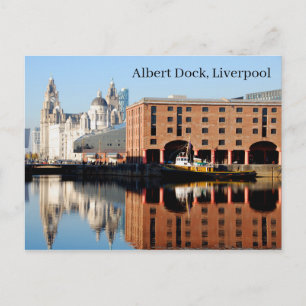 Cartão Postal Royal Albert Dock, Liverpool