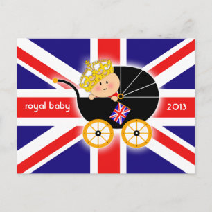 Cartão Postal Royal Baby Postcard