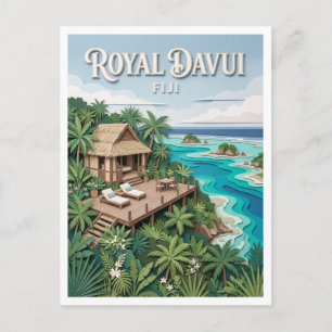 Cartão Postal Royal Davui Island Resort Pacific Harbour Fiji