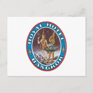 Cartão Postal Royal Hotel Bagkok