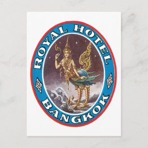 Cartão Postal Royal Hotel Bagkok
