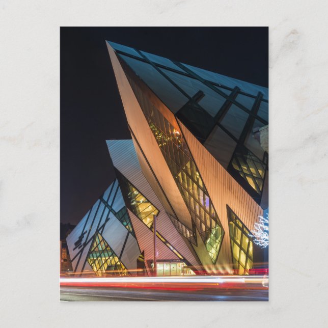 Cartão Postal Royal Ontario Museum, Toronto, Canadá (Frente)