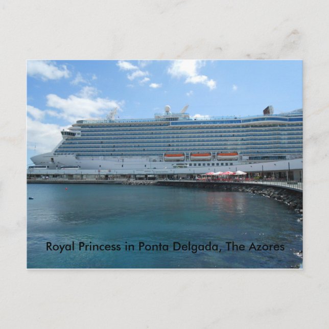 Cartão Postal Royal Princess Cruise Ship (Frente)
