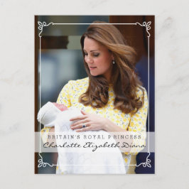 Cartão Postal Royal Princess - William & Kate