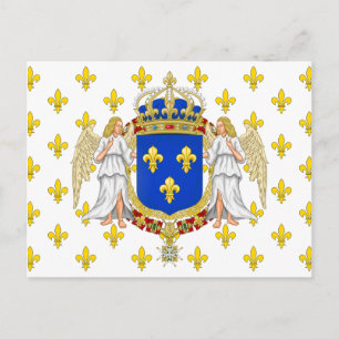 Cartão Postal Royal Standard Do Reino De França, França