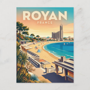 Cartão Postal Royan França
