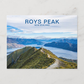 Cartão Postal Roys Peak Wanaka Viagem da Nova Zelândia
