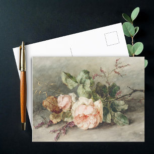 Cartão Postal Rozen por Margaretha Roosenboom