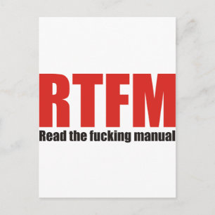 CARTÃO POSTAL RTFM