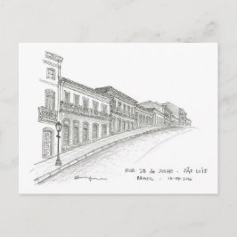 Cartão Postal Rua 28 de Julho, São Luís, Brasil
